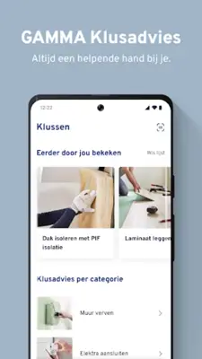 GAMMA Bouwmarkt | IK KAN HET android App screenshot 1